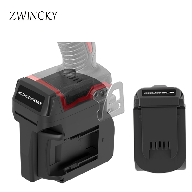 Power Tools Milwaukee - ZWINCKY Battery Adapter for Dewaltt 20V(2Piece)