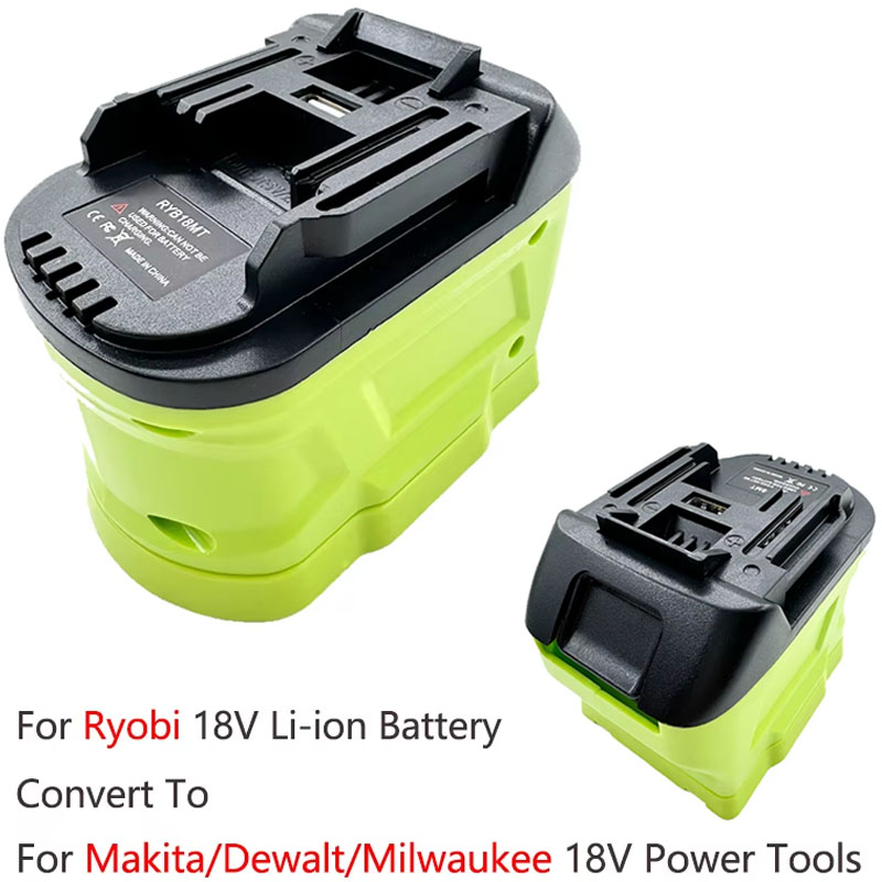Power Tools Milwaukee - Battery Adapter For Ryobi 18V Li-ion