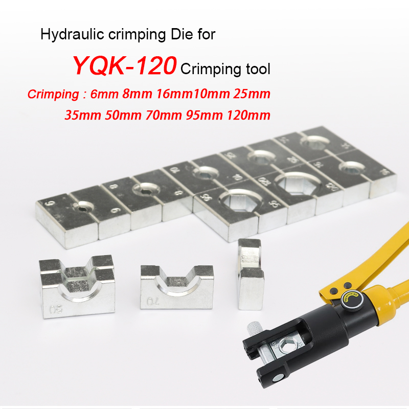 Power Tools Hydraulic - Hydraulic Crimping Dies for YQK-120 Hydraulic