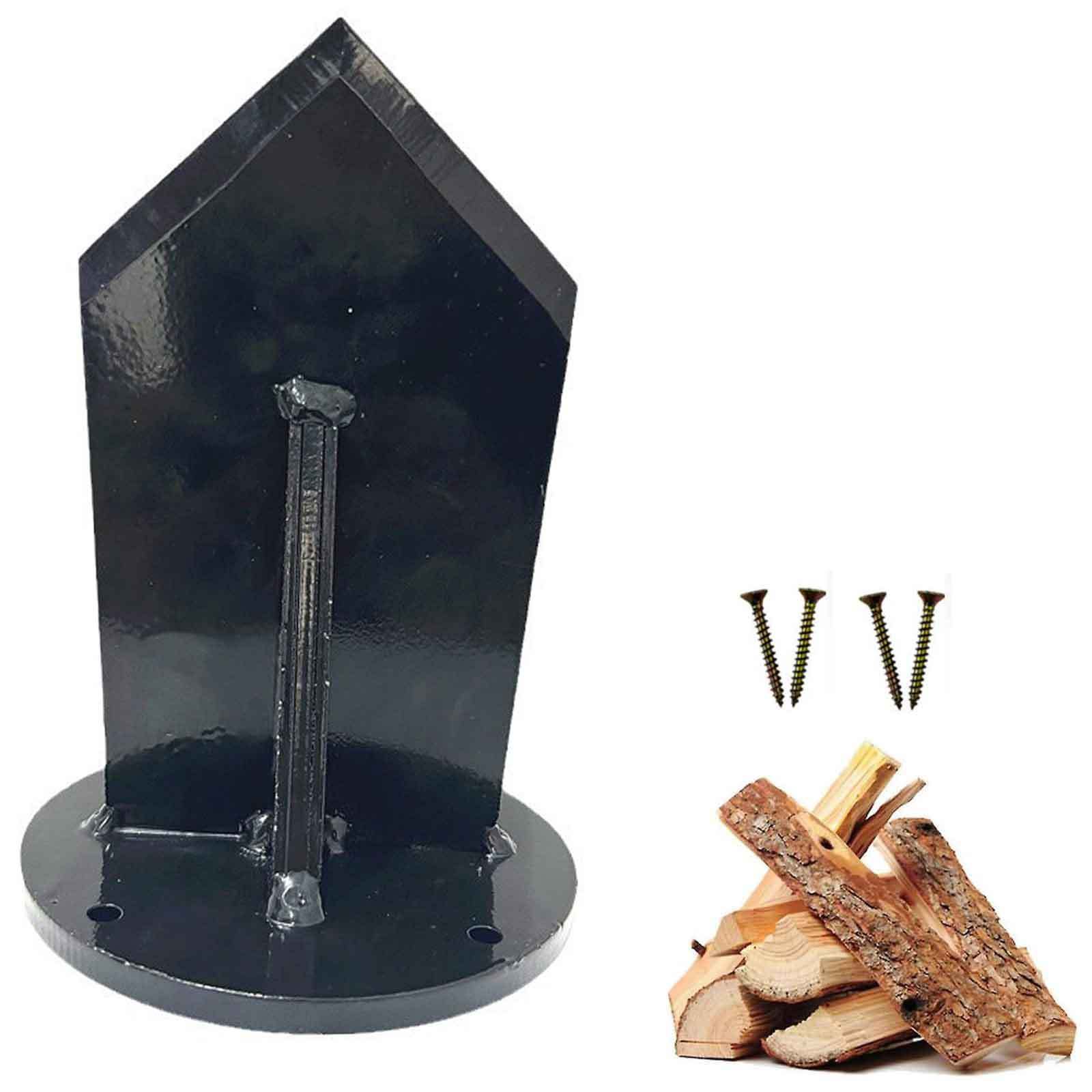 Power Tools You Need - 1 Set Carbon Steel Vertical Firewood