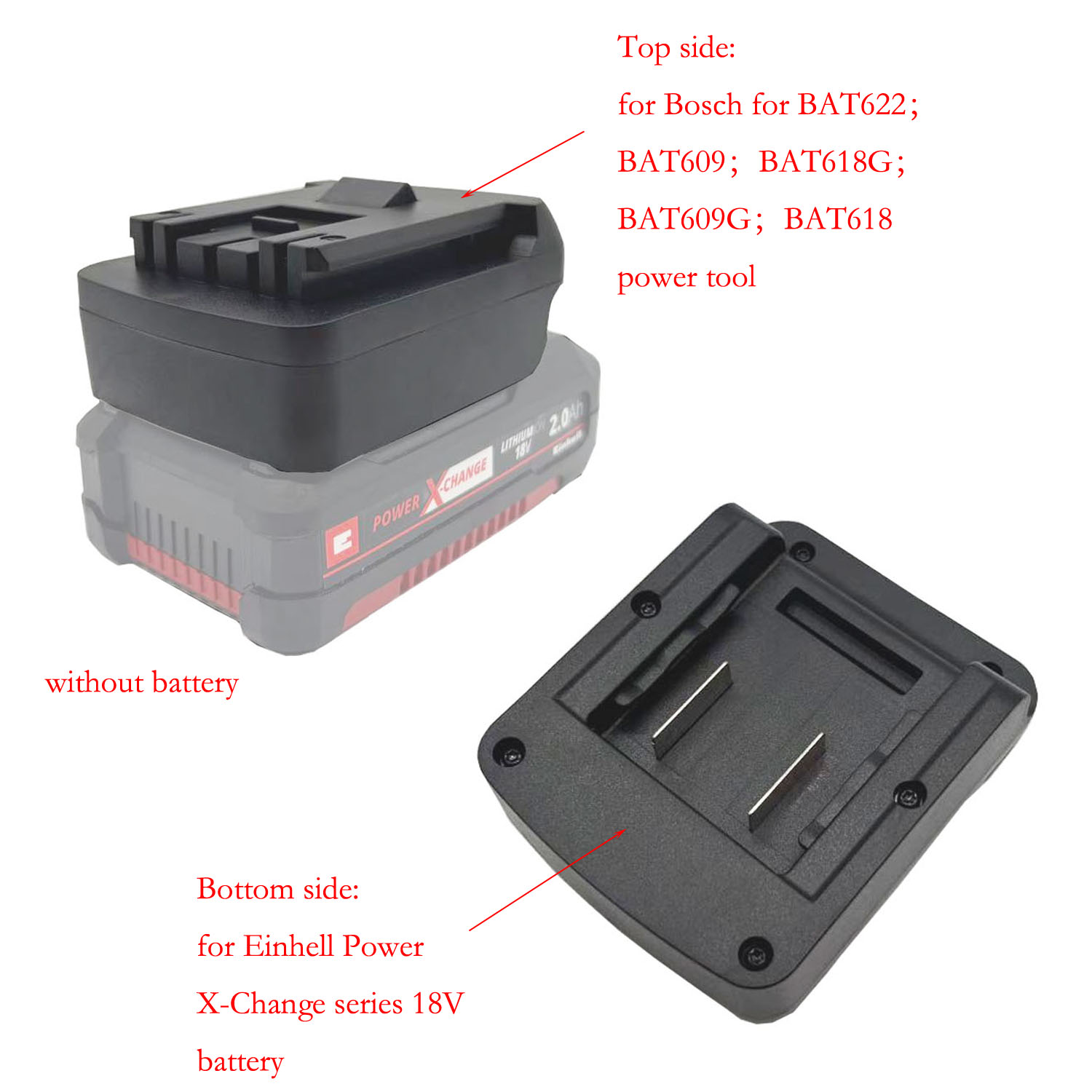 Power Xchange Tools - Battery Adapter Converter For Einhell Power