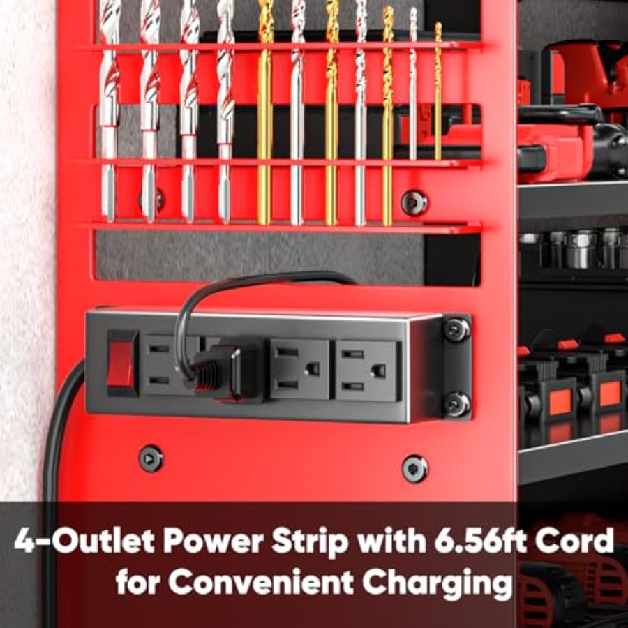 Large Power Tool Organizer Wal - Power Tools Station review and price