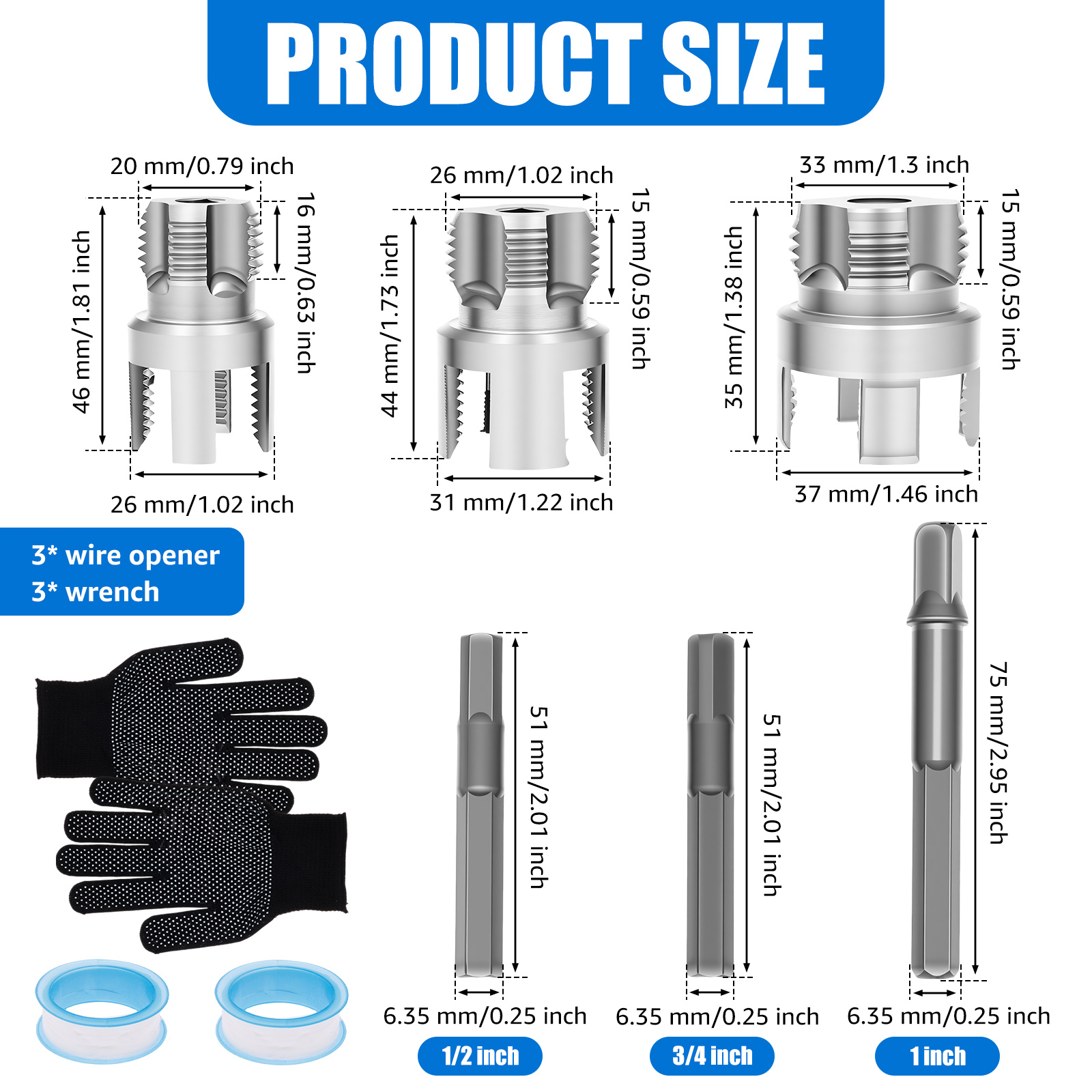 4 in 1 Water Pipe Thread Cutti - Power Tools Plumbing review and price