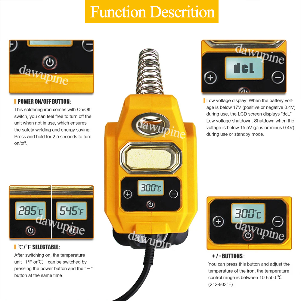 Power Tool Parts LCD Digital D - Power Tools Station review and price