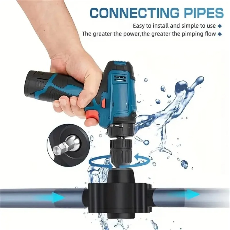 Portable Electric Drill Pump S - Power Tools Plumbing review and price