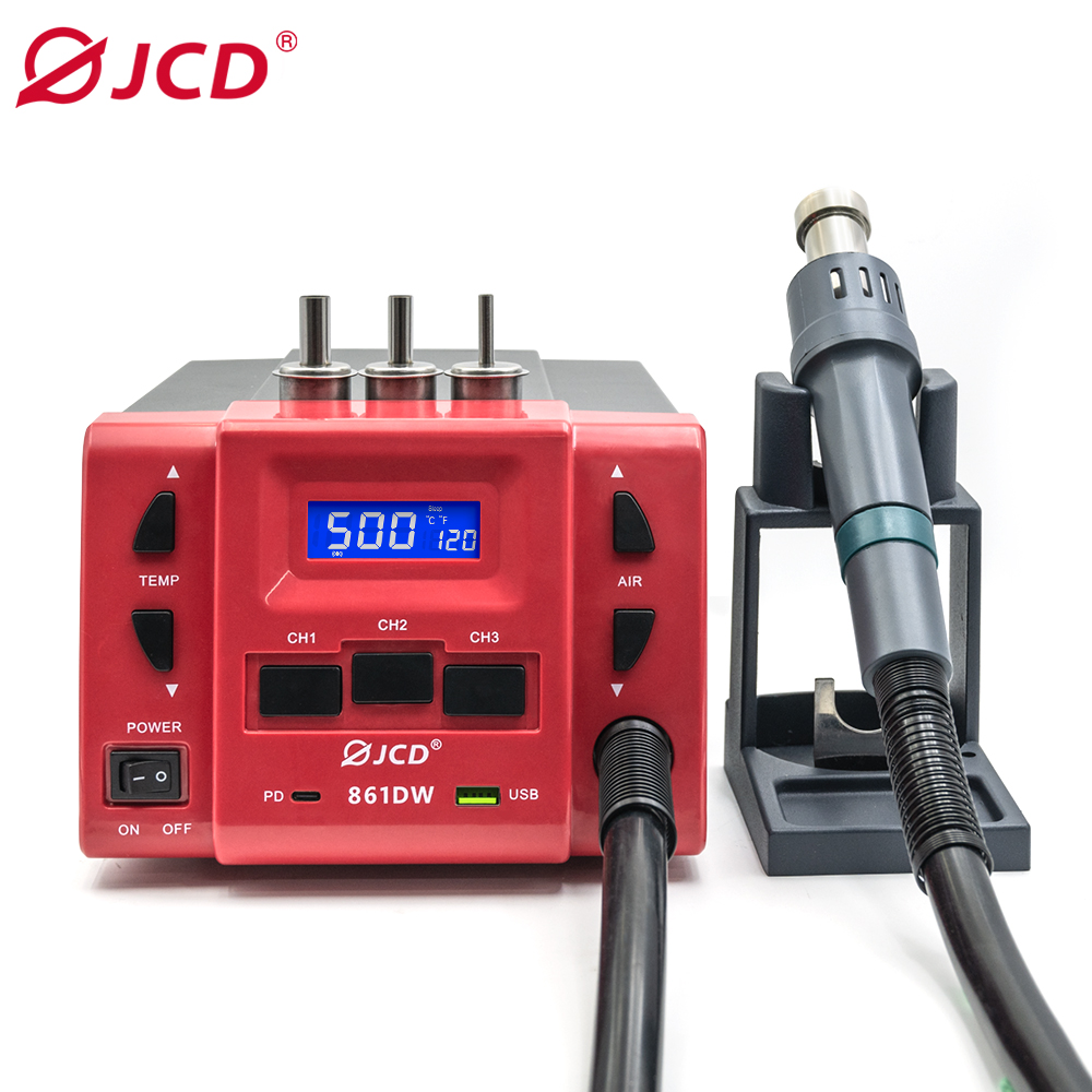 JCD 861DW Hot Air Gun 1000W Hi - Power Tools Station review and price