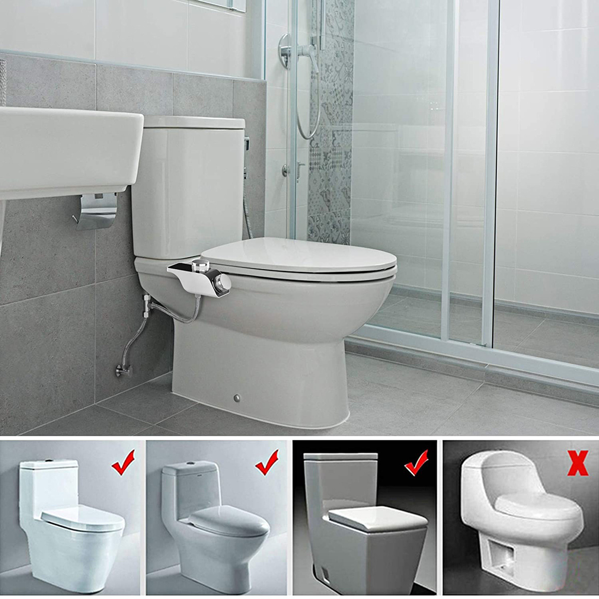 Manual Bidet Sprayer Set Hot C - Power Tools You Need review and price